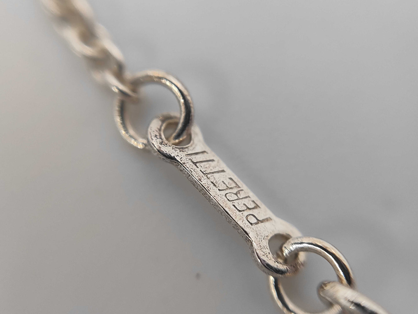 Tiffany & Co. SV925 Open Heart Necklace 7.02g Necklace