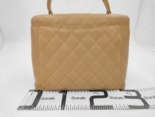 CHANEL Caviar Skin Handbag