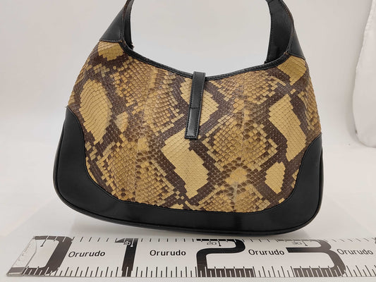 GUCCI GUCCI Chain Jackie Python Shoulder Bag Bag