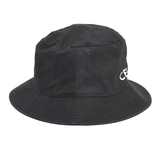 CELINE Logo Bucket Hat 2AU5B968P Size L Other Accessories