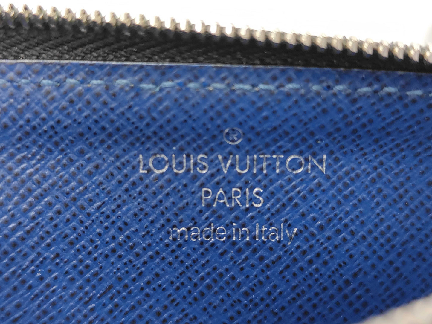 LOUIS VUITTON Taiga Rama Fragment Case Coin Card Case Coin Case