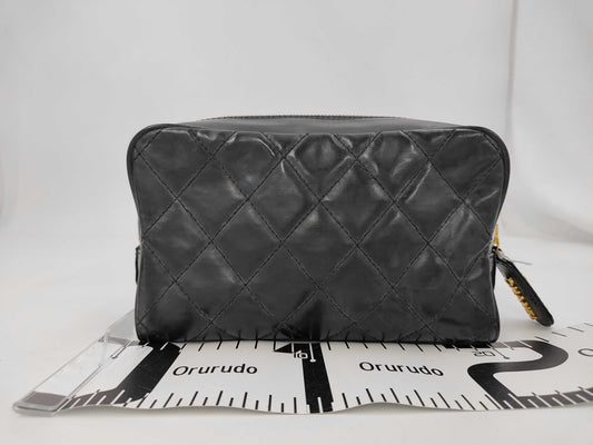 CHANEL Chanel Pouch Lambskin Bag