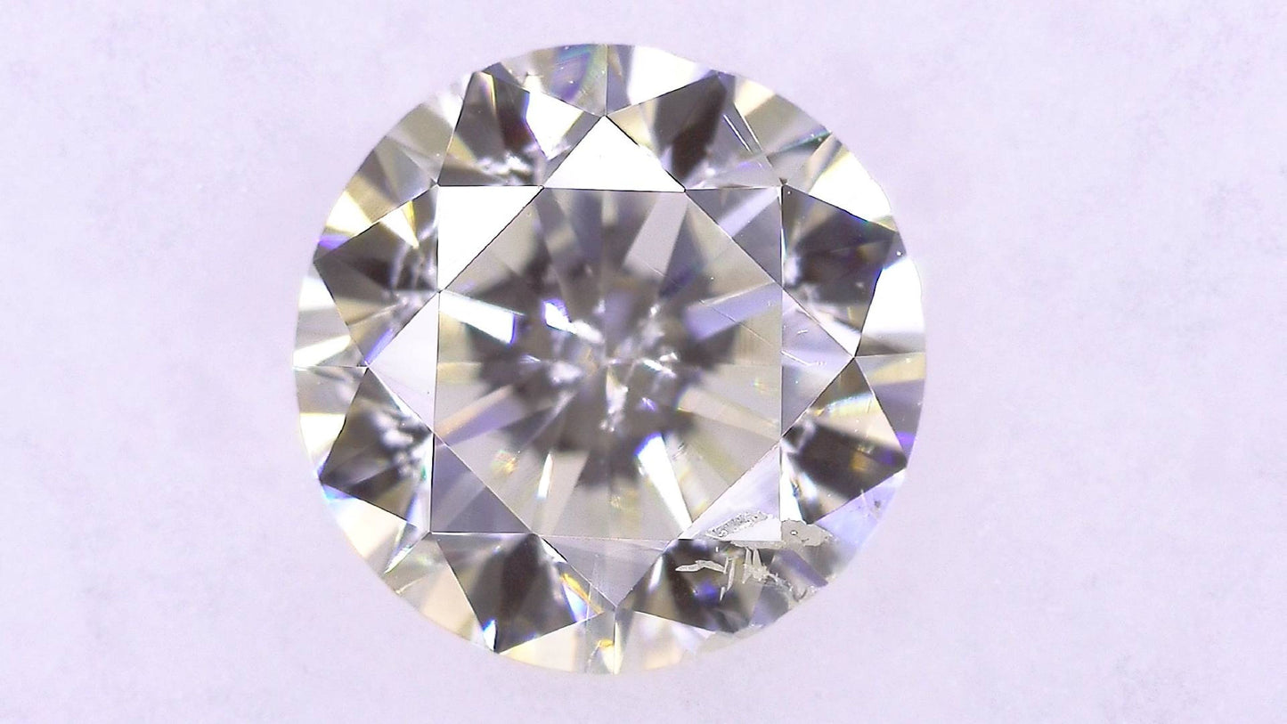 1.082ct I SI-2 FAIR/GD/FR FAINT NATURAL 6.25-6.32X4.18mm Loose Diamond