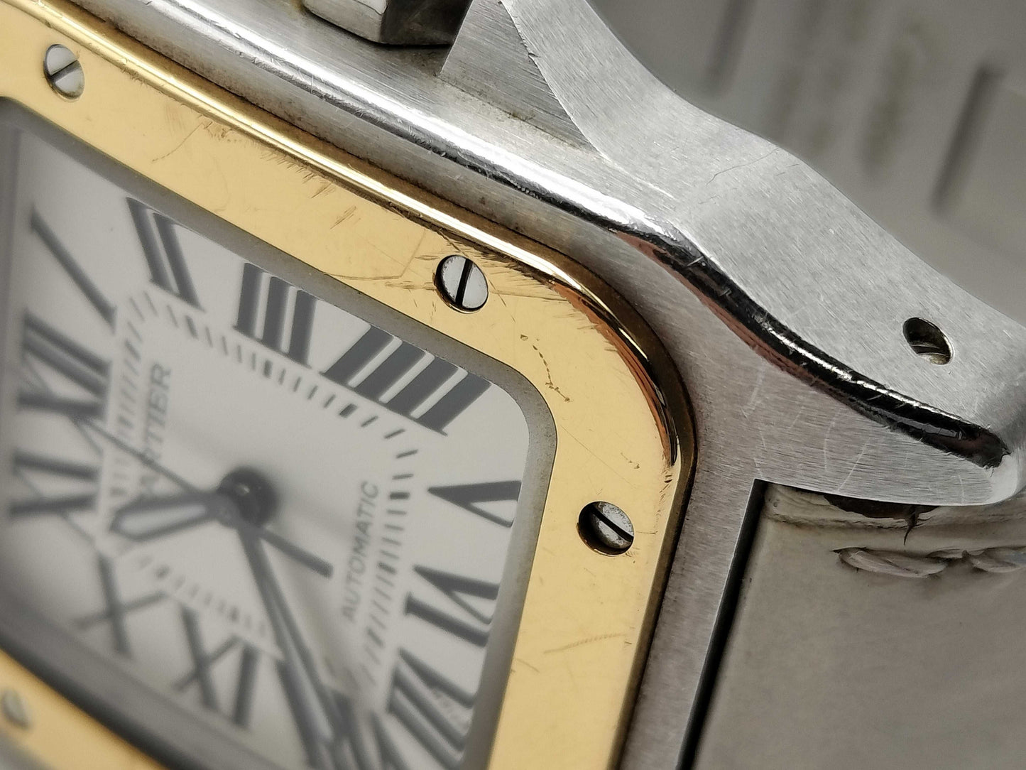 Cartier Santos 100 2878 497438RX Automatic Men's Watch