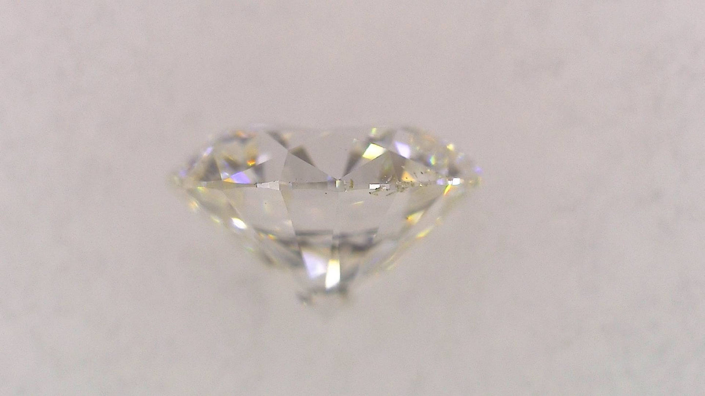 0.321ct H SI-1 VERY GOOD/GD/GD STRONG BLUE NATURAL 4.36-4.42X2.75mm Loose Diamond