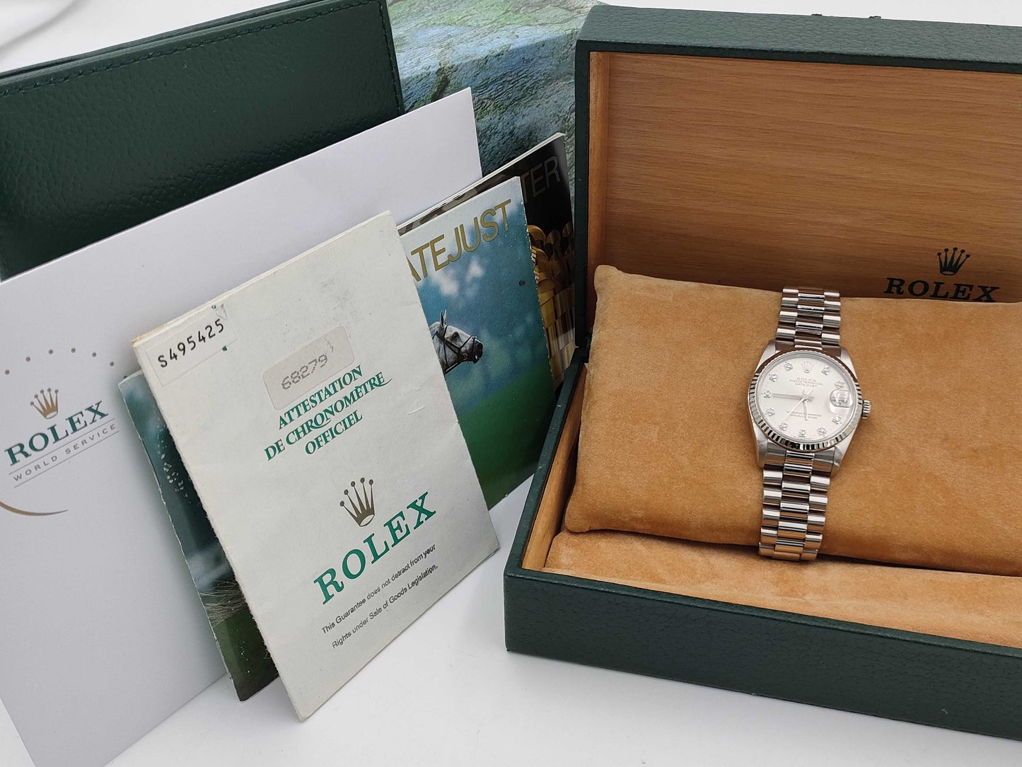 ROLEX 68279G S495425 Women's Watch