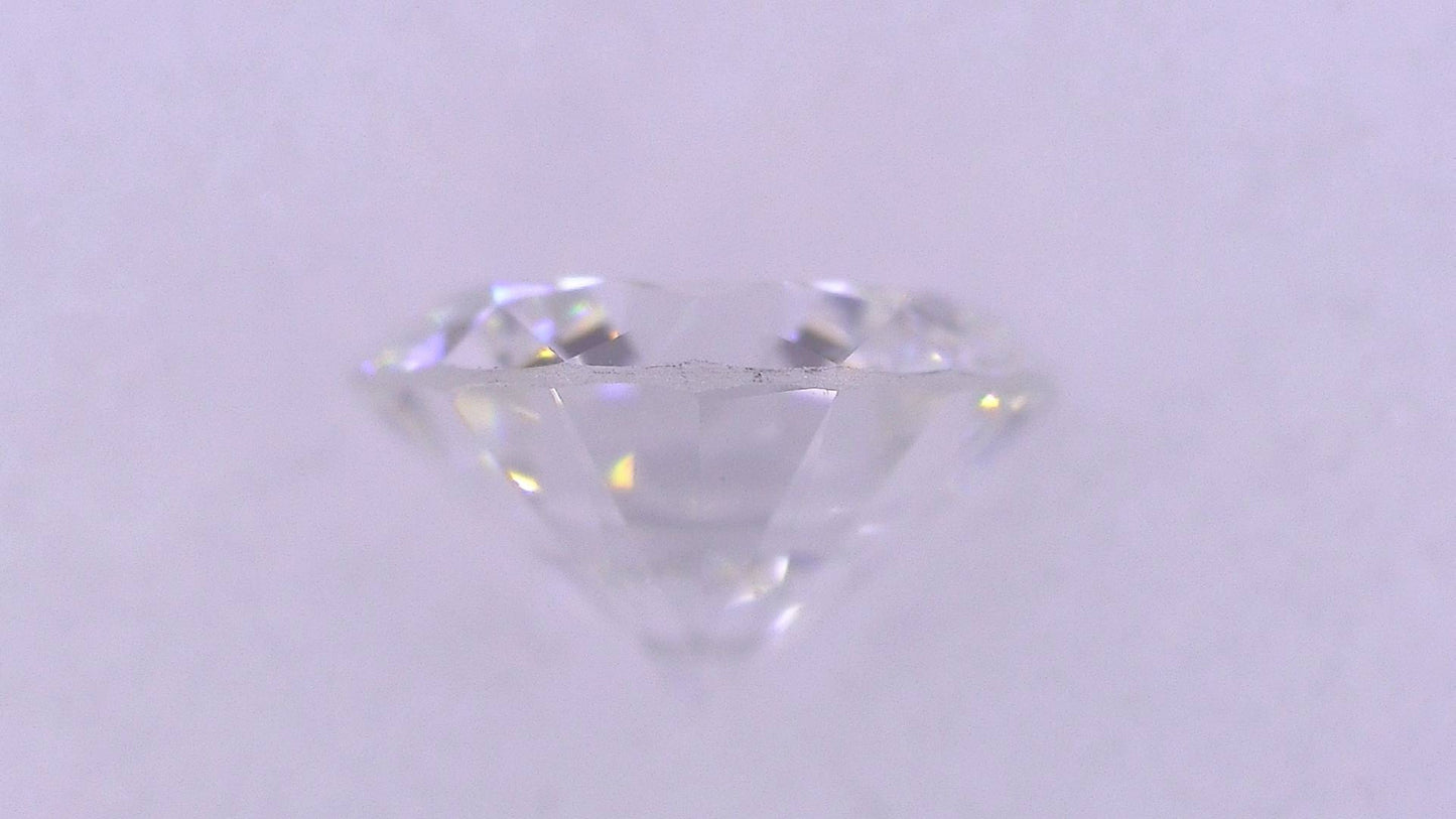 0.219ct F VVS-2 GOOD/VG/GD NONE NATURAL 3.91-3.93X2.36mm Loose Diamond