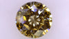 2.137ct Fancy Brown I-1 ****/GD/GD NONE NATURAL 8.32-8.37X5.03mm RD Color factor inspected by PL analysis Loose Diamond