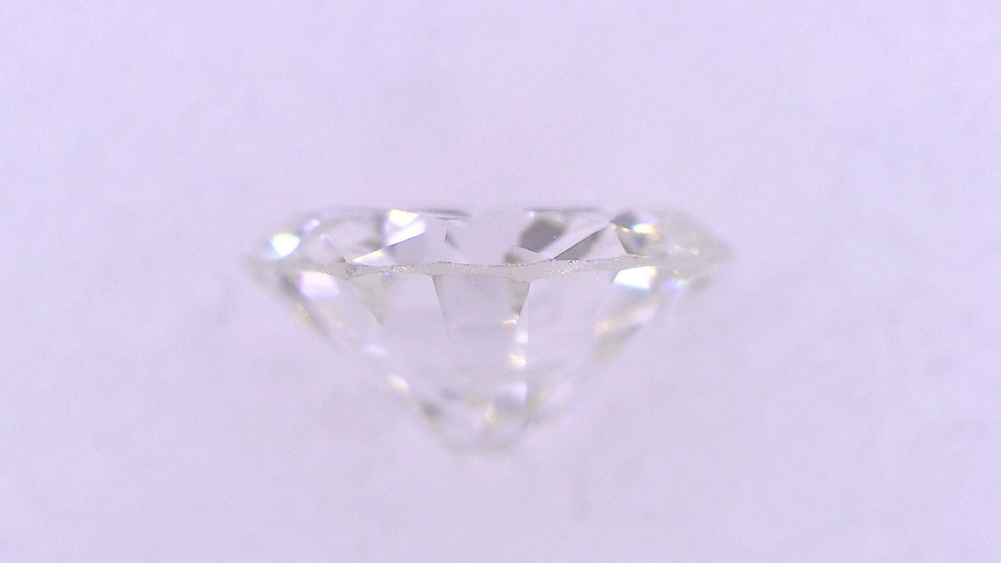 0.311ct H VVS-2 GOOD/GD/FR NONE NATURAL 4.45-4.55X2.57mm Loose Diamond