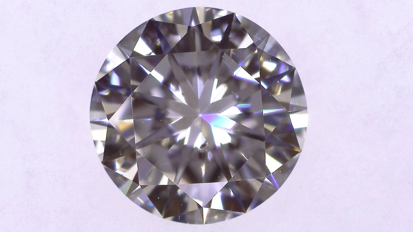 1.071ct H SI-1 VERY GOOD/VG/VG MEDIUM BLUE NATURAL 6.72-6.81X3.91mm Loose Diamond