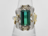 TL4.62ct D0.16ct PT900/K18 13.2g Ring