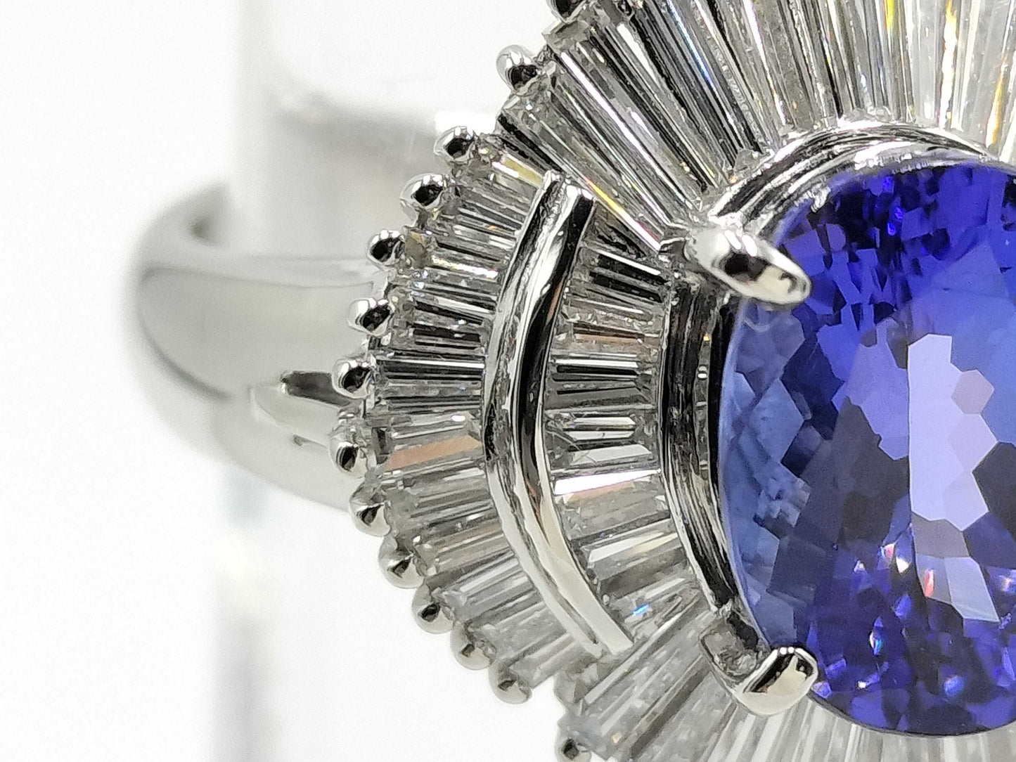 TZ2.50ct D1.385ct PT900 10.5g Ring