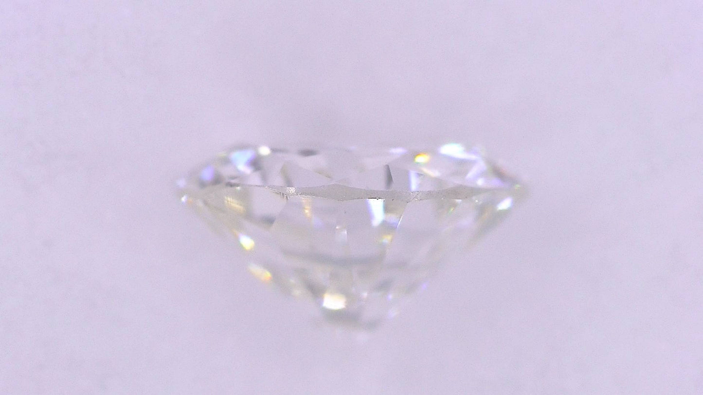 0.263ct H VS-2 POOR/GD/PR STRONG BLUE NATURAL 4.14-4.24X2.45mm Loose Diamond