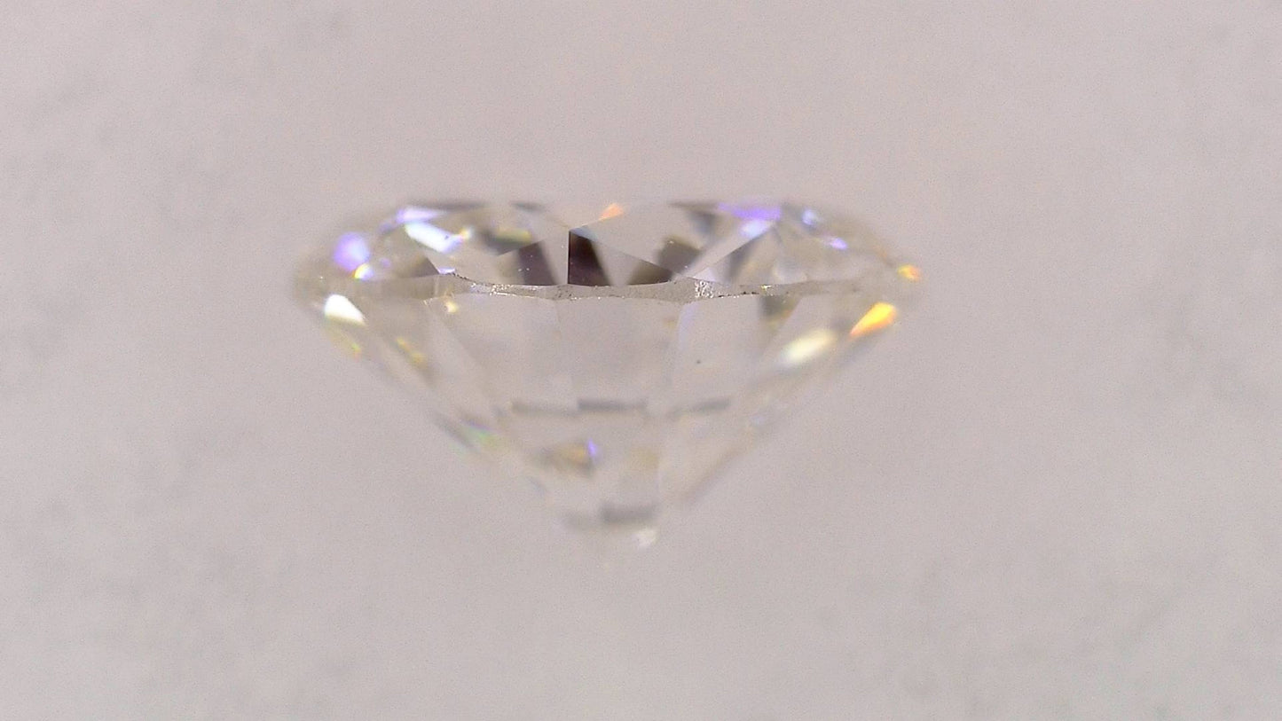 0.237ct F VS-2 VERY GOOD/GD/GD FAINT NATURAL 4.01-4.07X2.35mm Loose Diamond