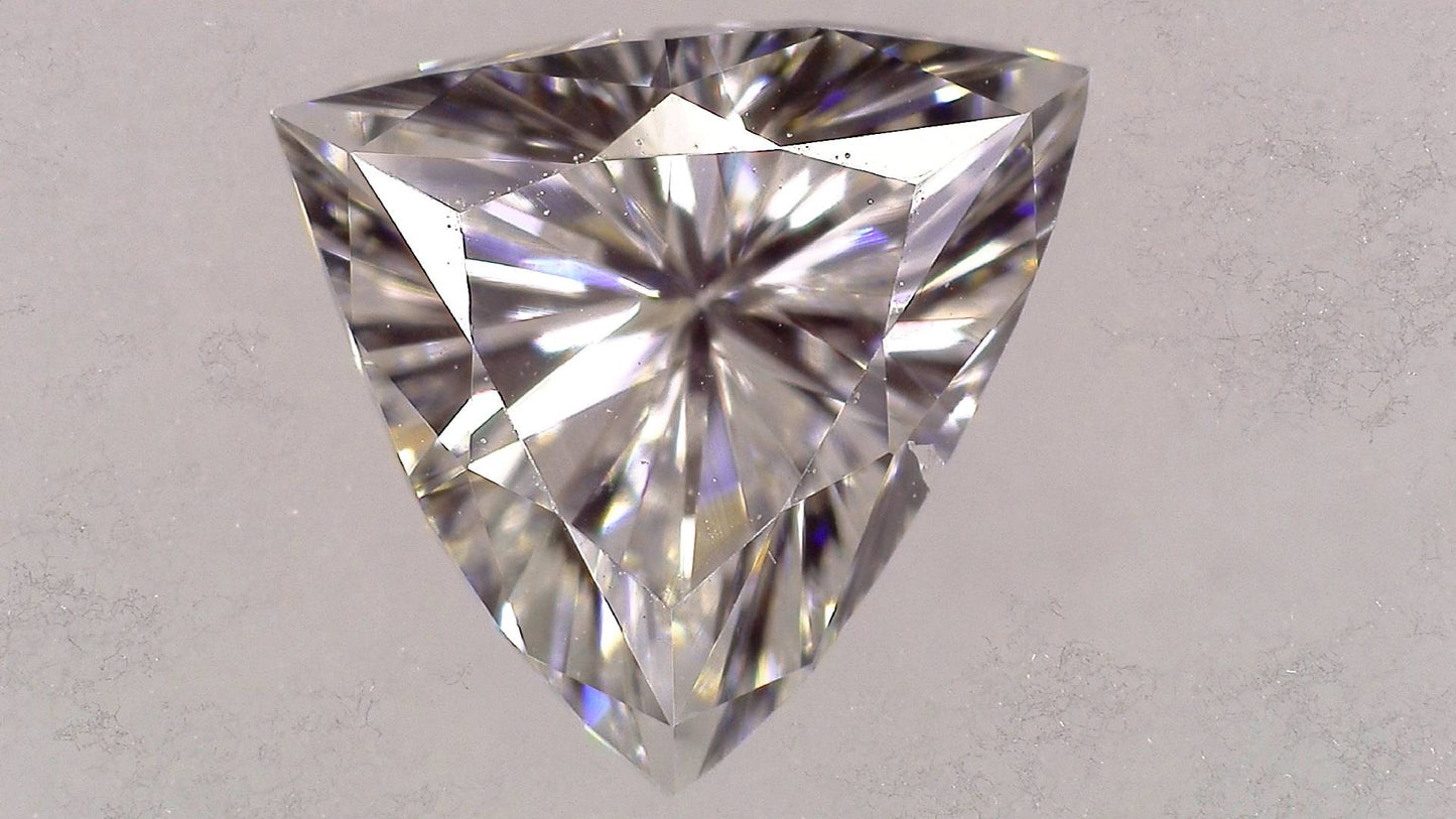 0.235ct F SI-1 ****/GD/GD STRONG BLUE NATURAL 4.13-4.56X2.35mm X Diamond Loose