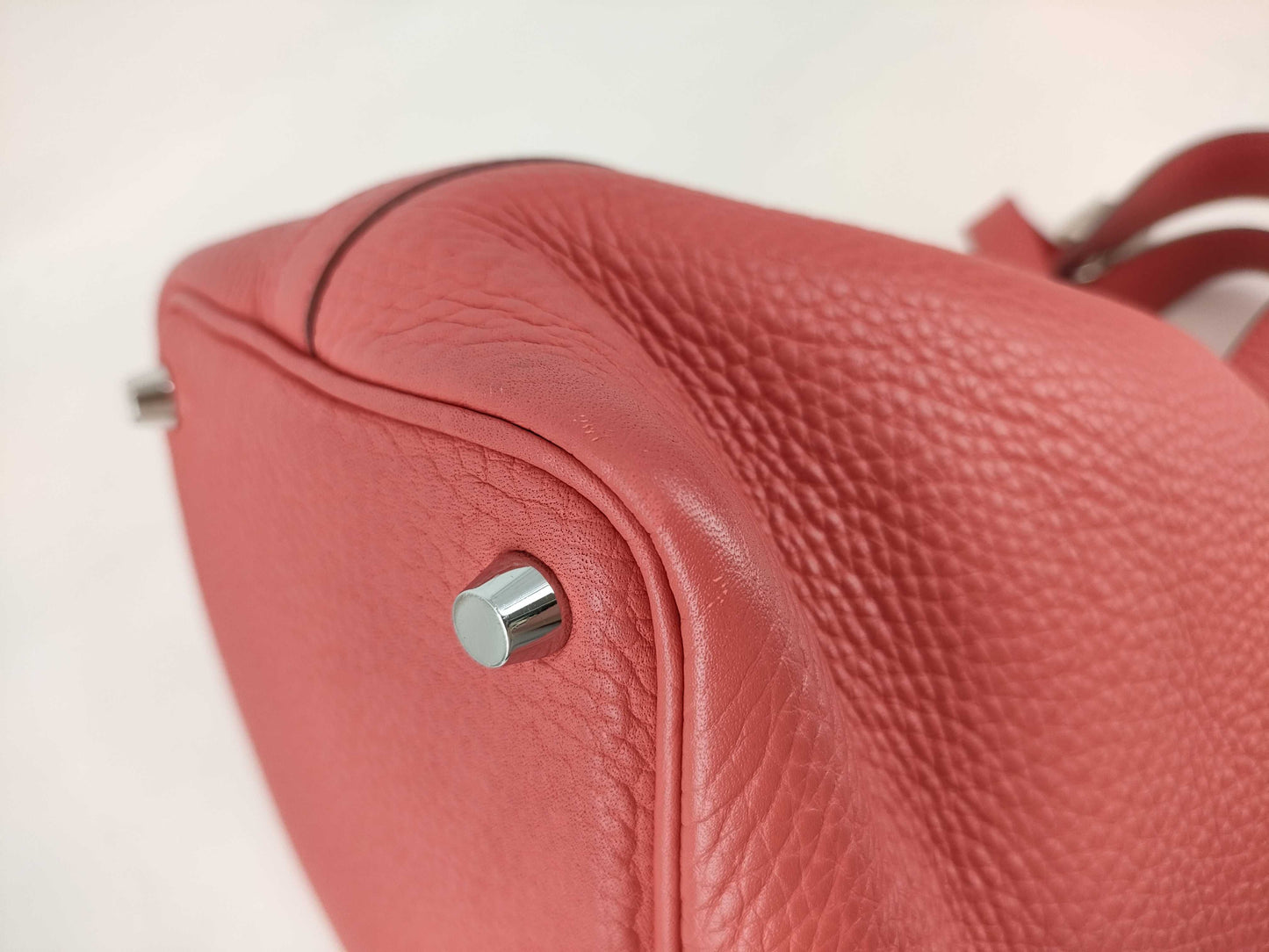 HERMES Picotin □O engraved handbag