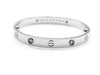 Cartier Love Bracelet #16 4PD White Gold 750 31.0g Bracelet/Bangle