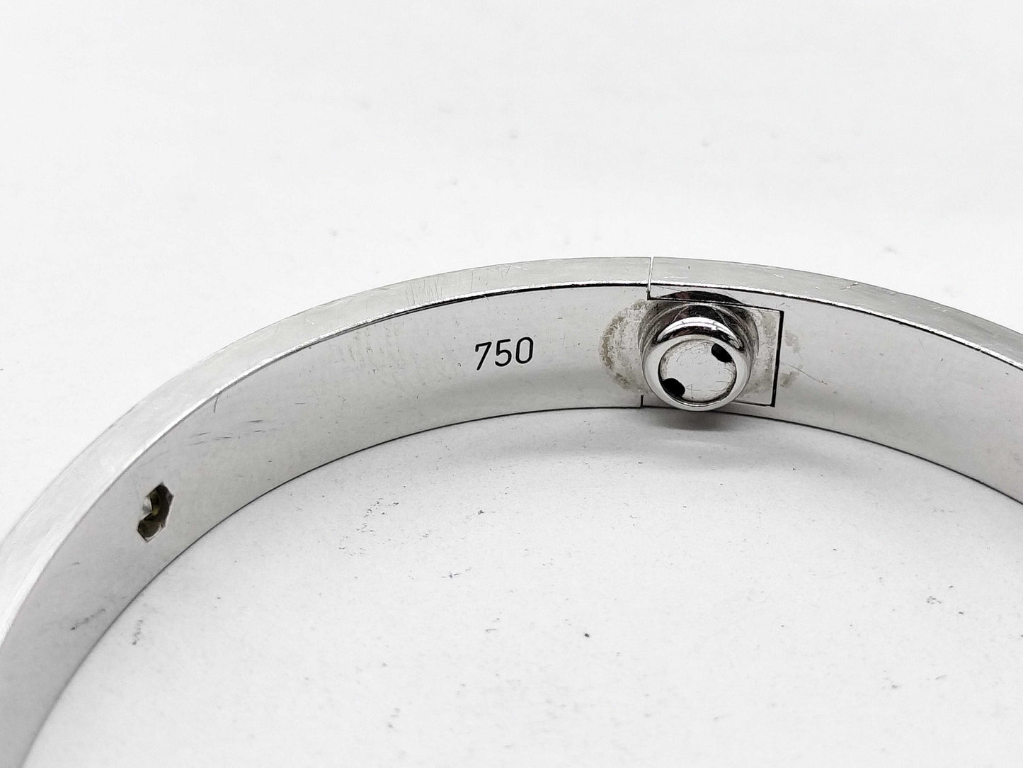 Cartier Love Bracelet #16 4PD White Gold 750 31.0g Bracelet/Bangle