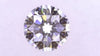 0.656ct F SI-1 VERY GOOD/GD/GD MEDIUM BLUE NATURAL 5.53-5.61X3.42mm Loose Diamond