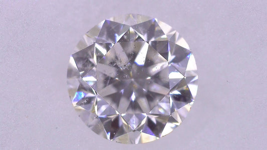 0.300ct E SI-2 FAIR/GD/GD STRONG BLUE NATURAL 4.09-4.12X2.74mm Diamond Loose