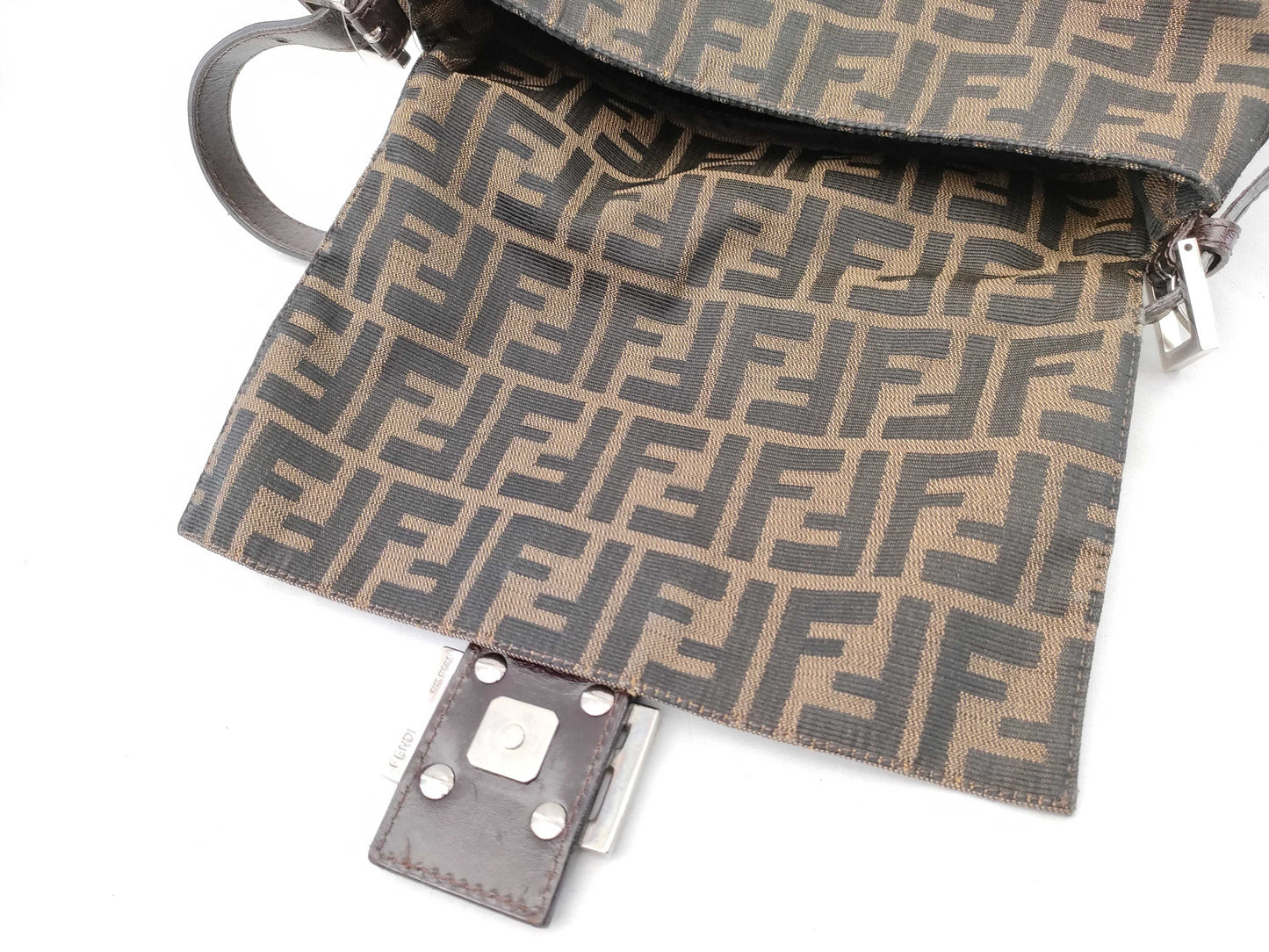 FENDI Zucca pattern Mamma Bucket handbag