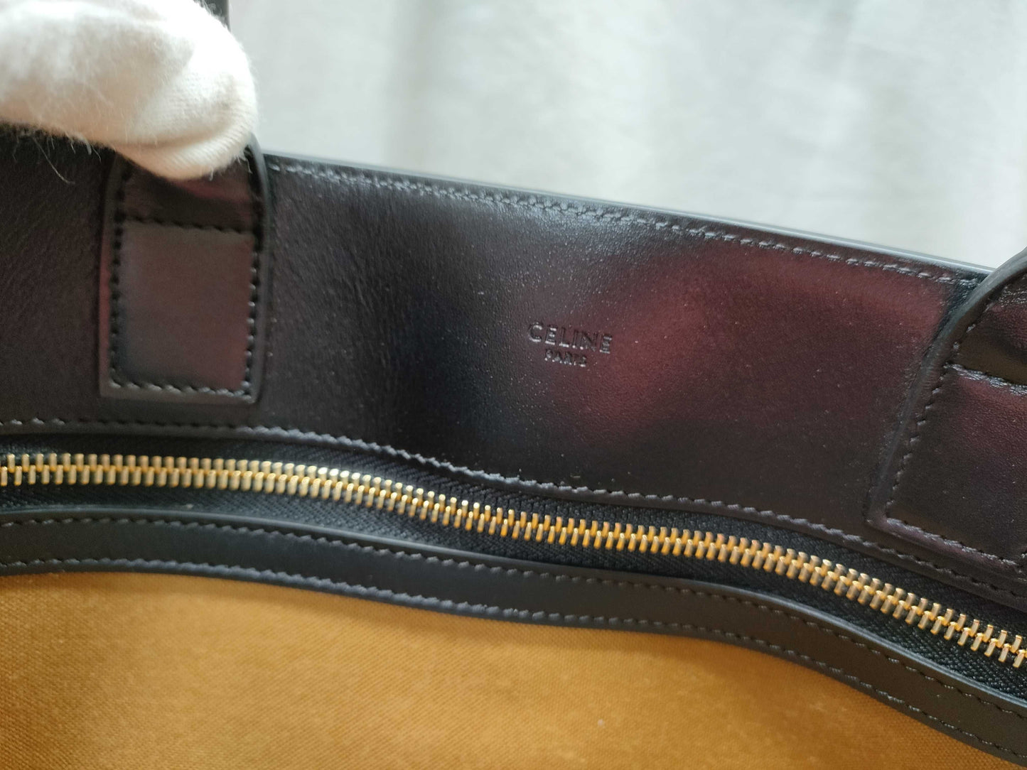 CELINE Vertical Cabas Triomphe Handbag