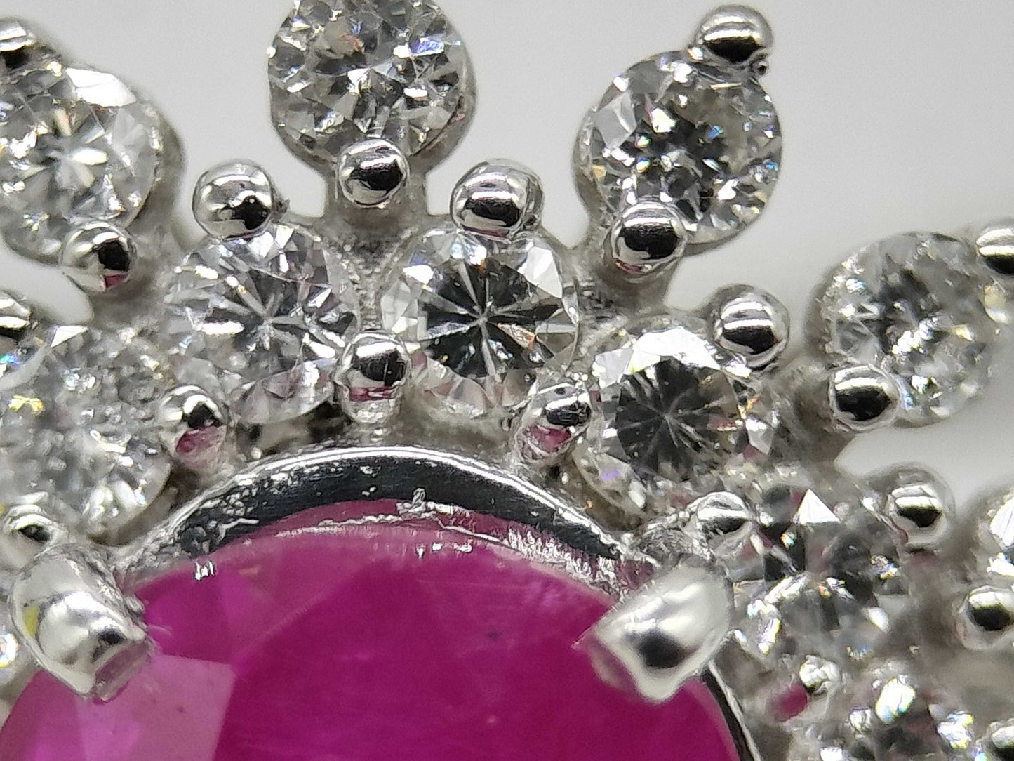 R1.86ct D0.80ct Pt950 4.5g Ring