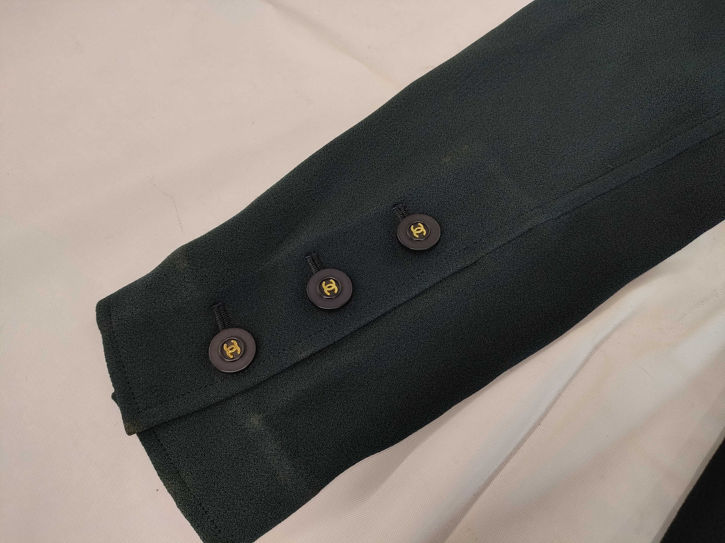 CHANEL Coco Mark Vintage Jacket P030 Size 36 Jacket