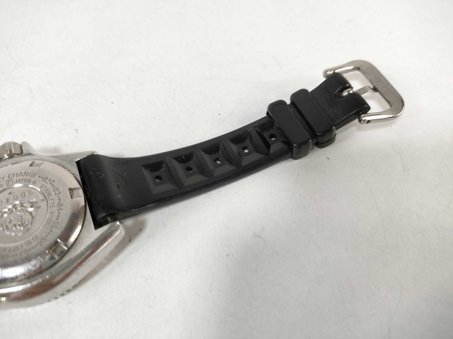 SEIKO 2625-0010 9D0401 Quartz Black Dial Unoperated Men's Watch