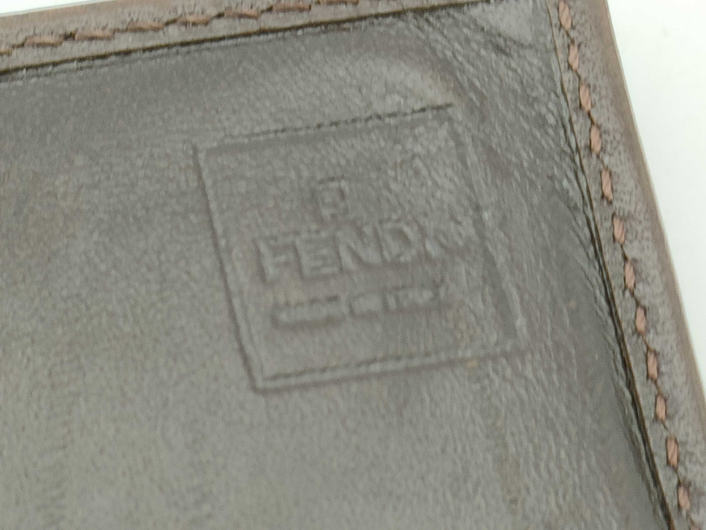 FENDI Zucca long wallet