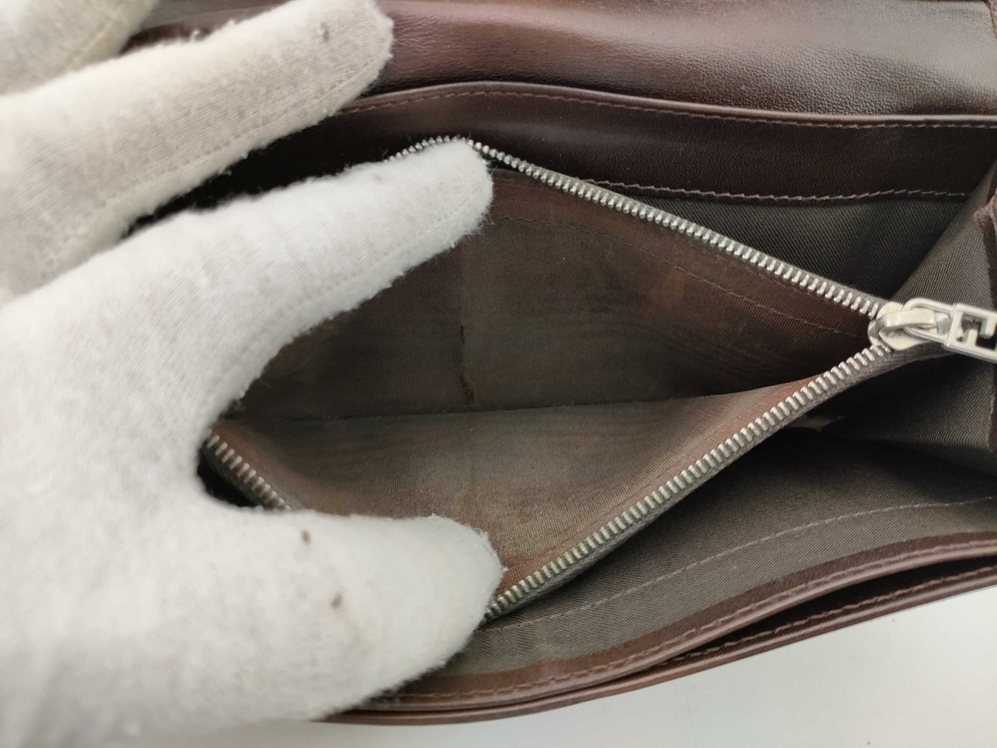 FENDI Zucca long wallet