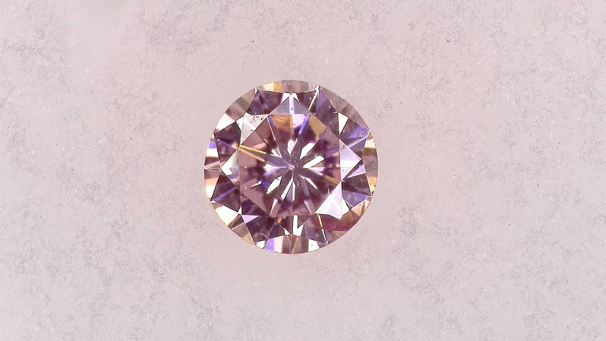 0.042ct FANCY PINK I-1 ****/GD/GD MEDIUM BLUE NATURAL 2.22-2.26X1.36mm RD Diamond Loose