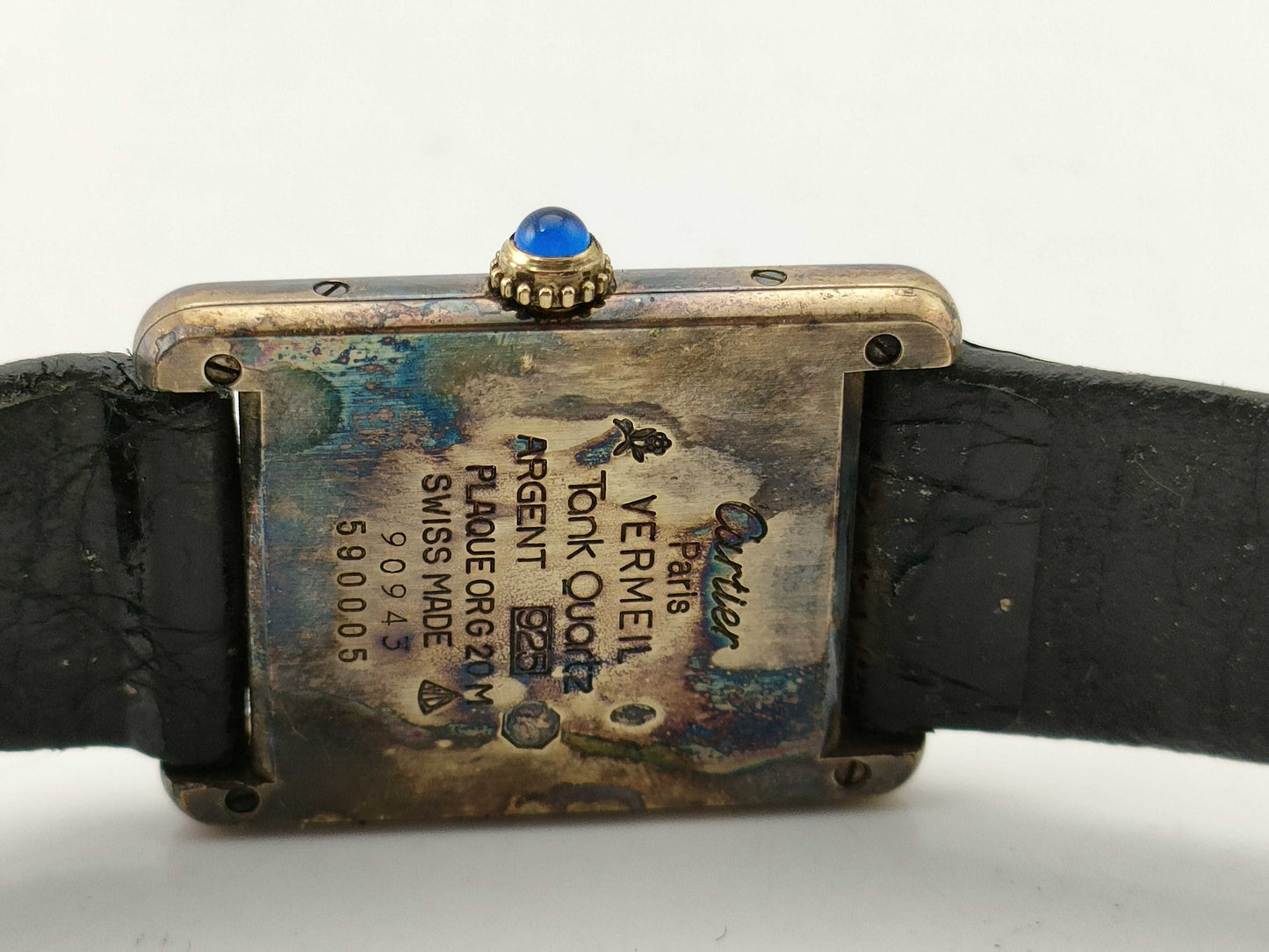 Cartier Must Tank 590005 90943 Women's Watch