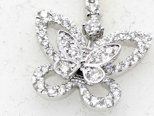 GRAFF Butterfly Diamond WG Au750 5.0g Earrings