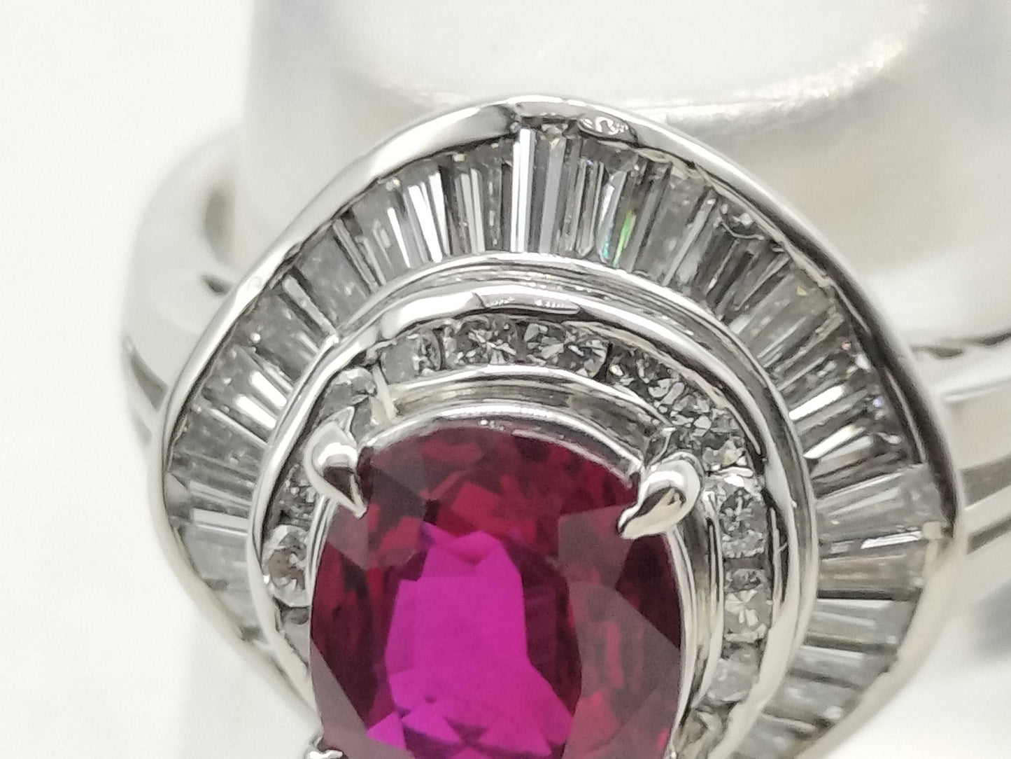 R1.62ct D0.98ct PT900 11.4g Ring
