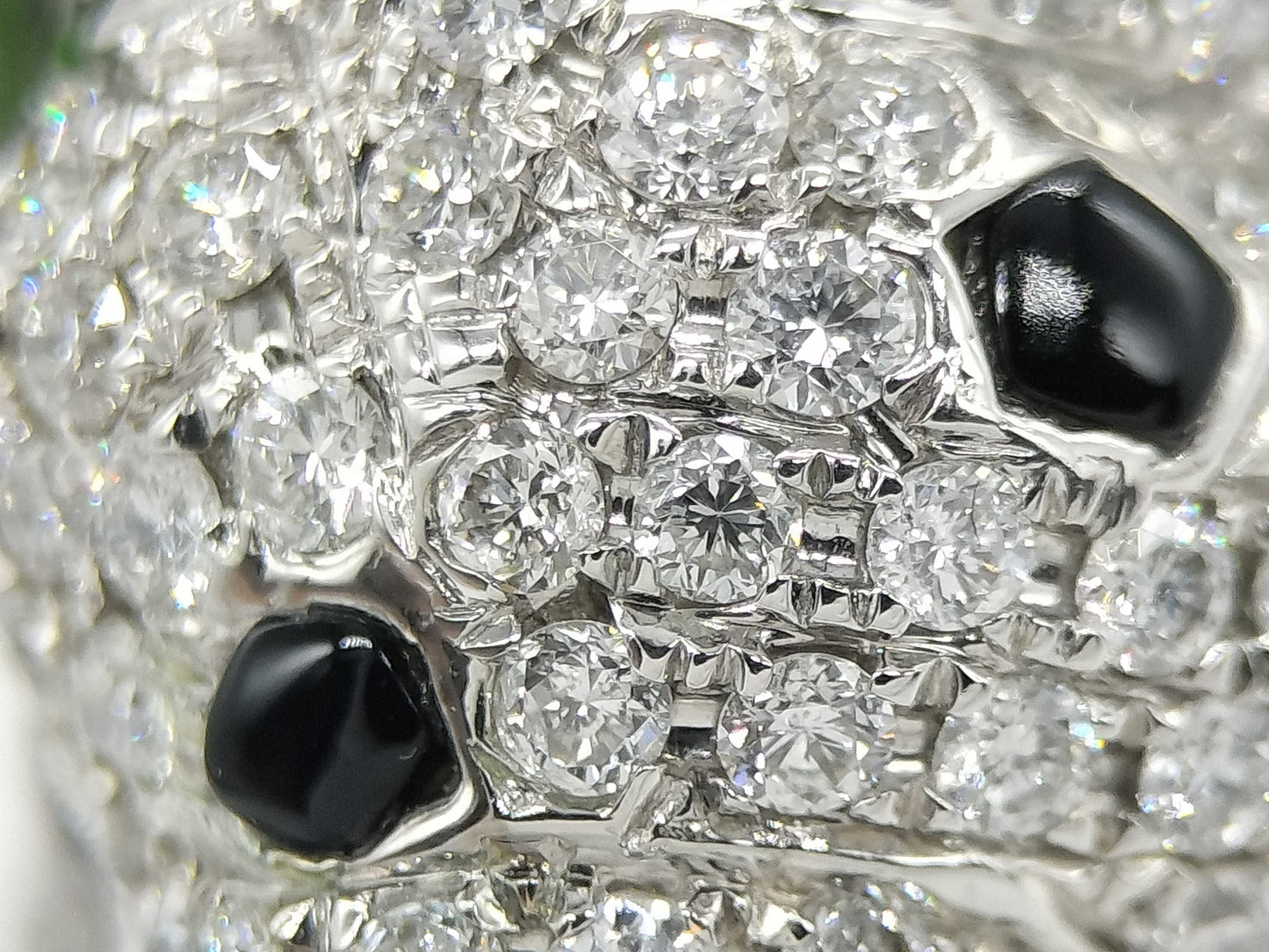 TL5.59ct G0.06ct D2.60ct K18WG 20.1g Ring