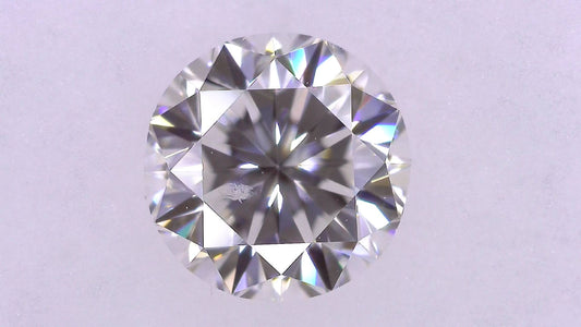 1.018ct F SI-2 FAIR/GD/GD FAINT NATURAL 5.92-6.06X4.18mm LDH Diamond Loose