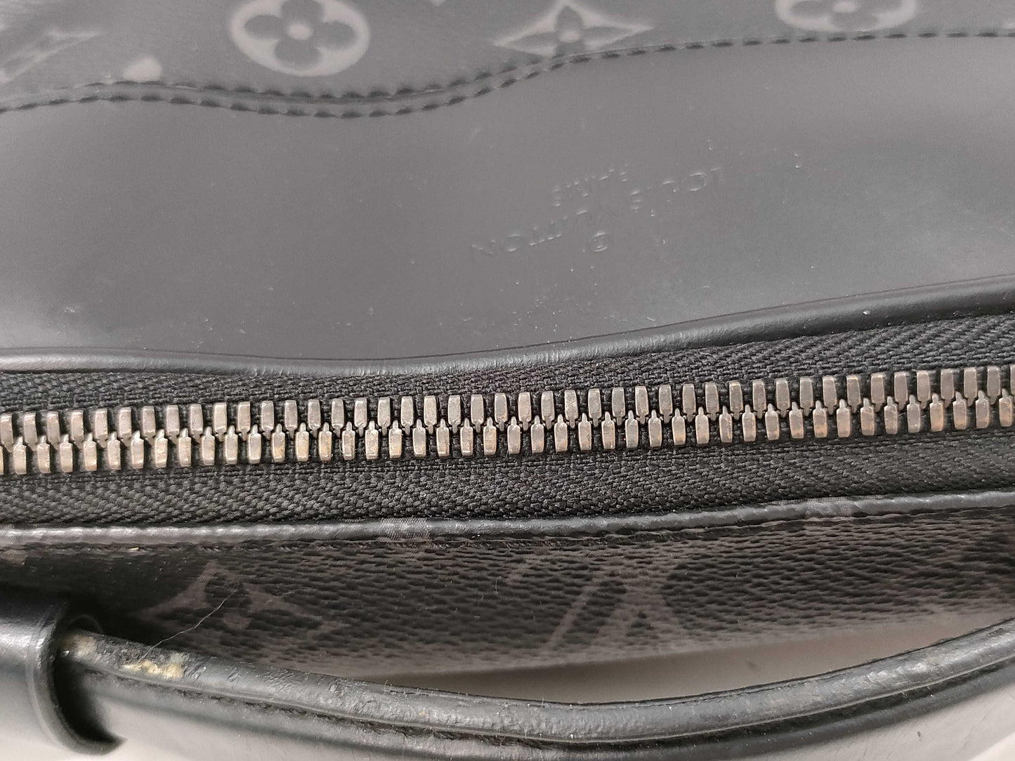 LOUIS VUITTON Damier Eclipse Bum Bag Handbag