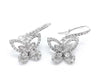 GRAFF Butterfly Pave Diamond WG Au750 4.8g Earrings