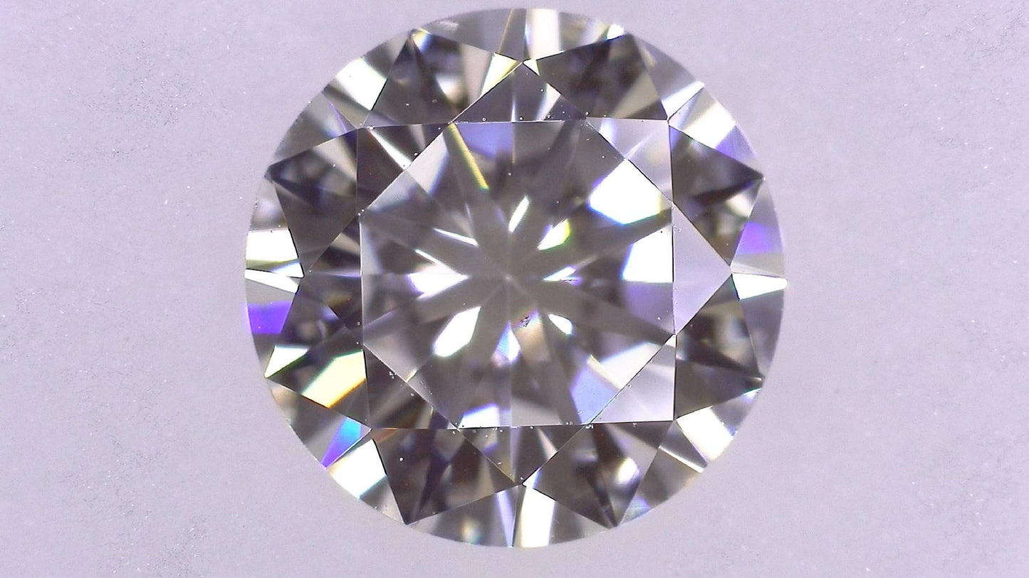 0.502ct I VS-2 VERY GOOD/VG/GD NONE NATURAL 5.15-5.18X3.10mm Diamond Loose