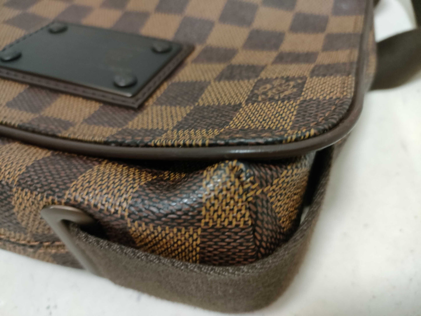 LOUIS VUITTON N51210 Damier Brooklyn PM Shoulder Bag