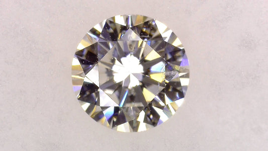0.505ct H SI-2 VERY GOOD/VG/GD MEDIUM BLUE NATURAL 5.02-5.05X3.17mm Diamond Loose