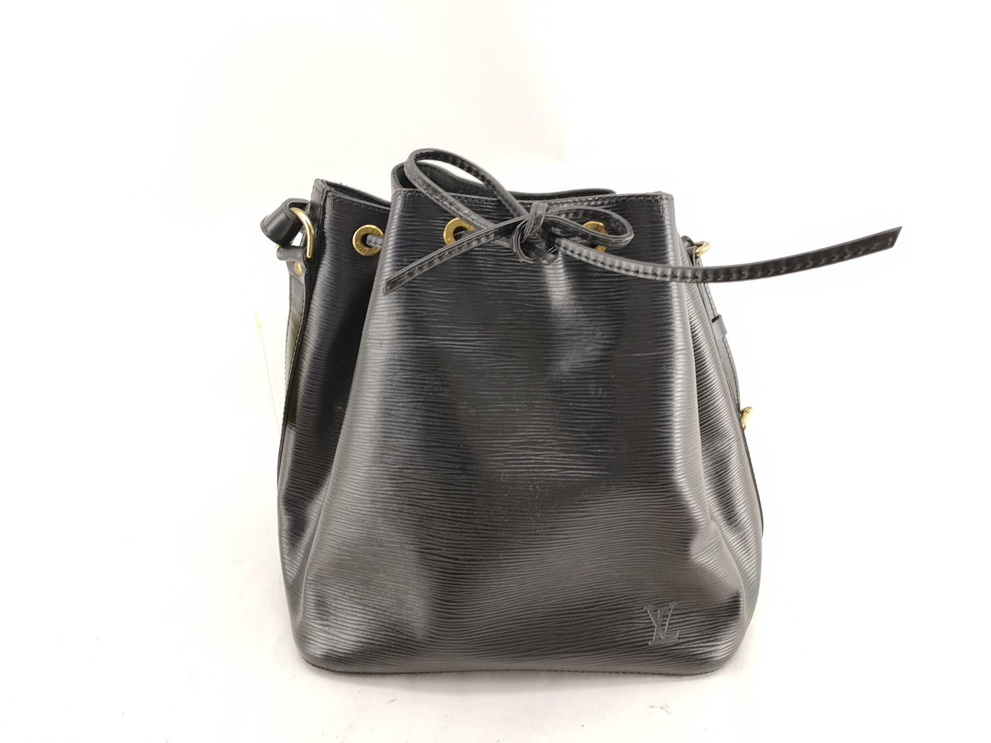LOUIS VUITTON Epi Petit Noe Black Shoulder Bag