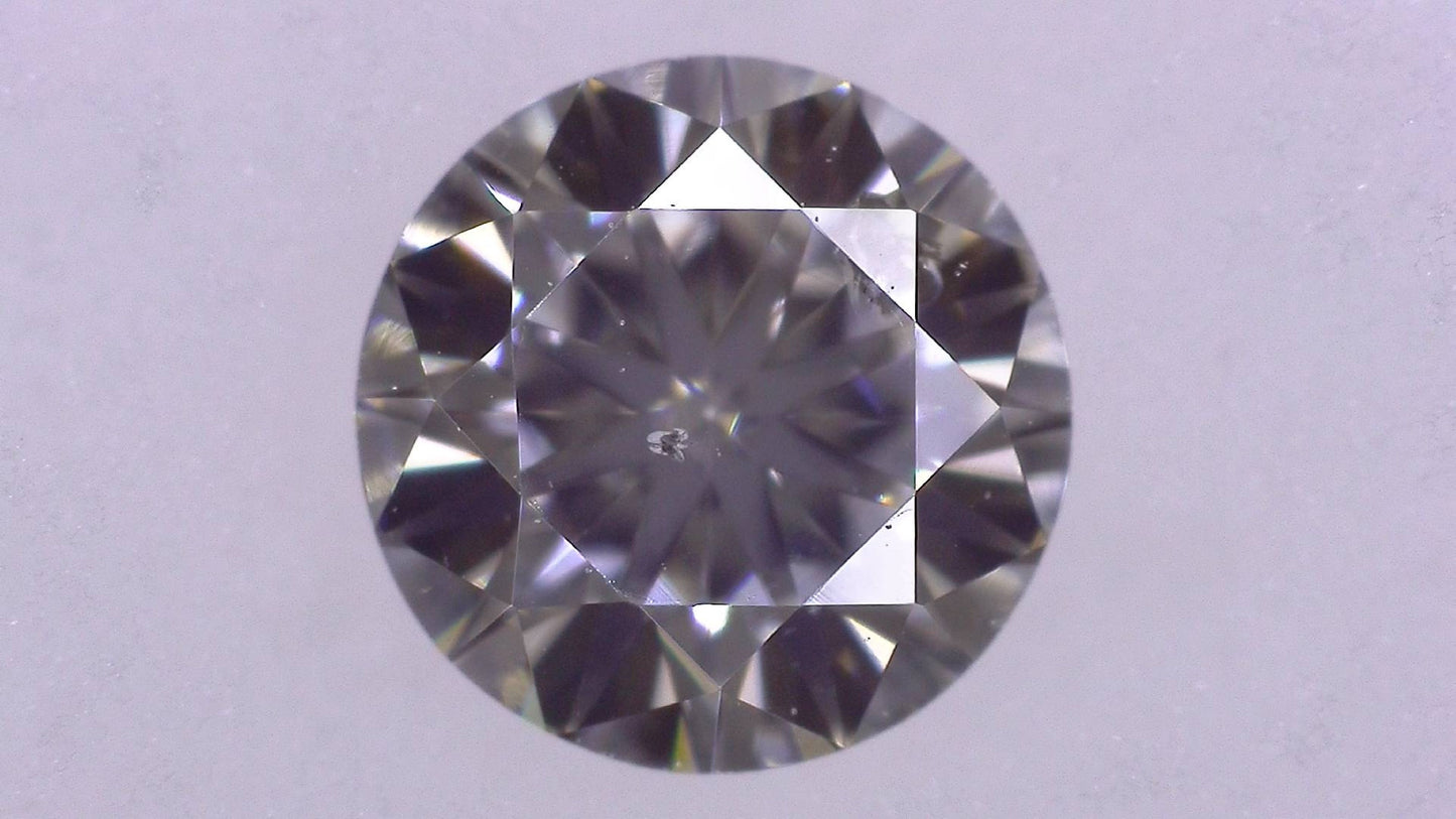 0.248ct J SI-2 GOOD/GD/GD NONE NATURAL 4.01-4.04X2.40mm Diamond Loose
