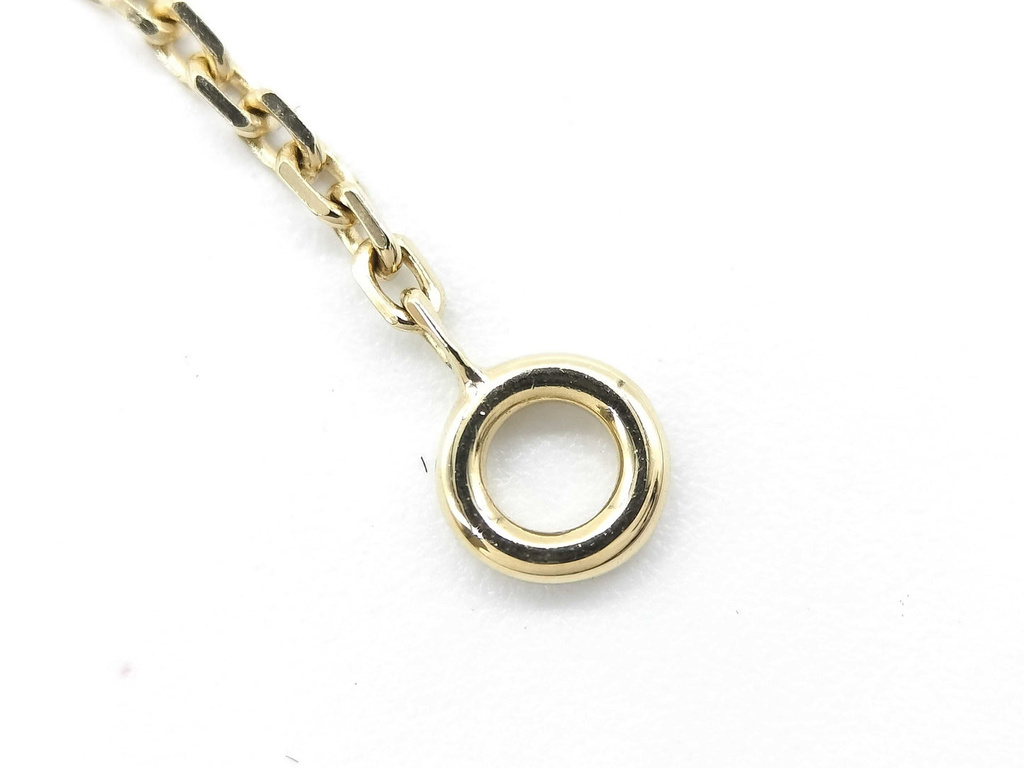 Van Cleef & Arpels Vintage Alhambra Diamond Necklace in Yellow Gold and Au750, 5.7g