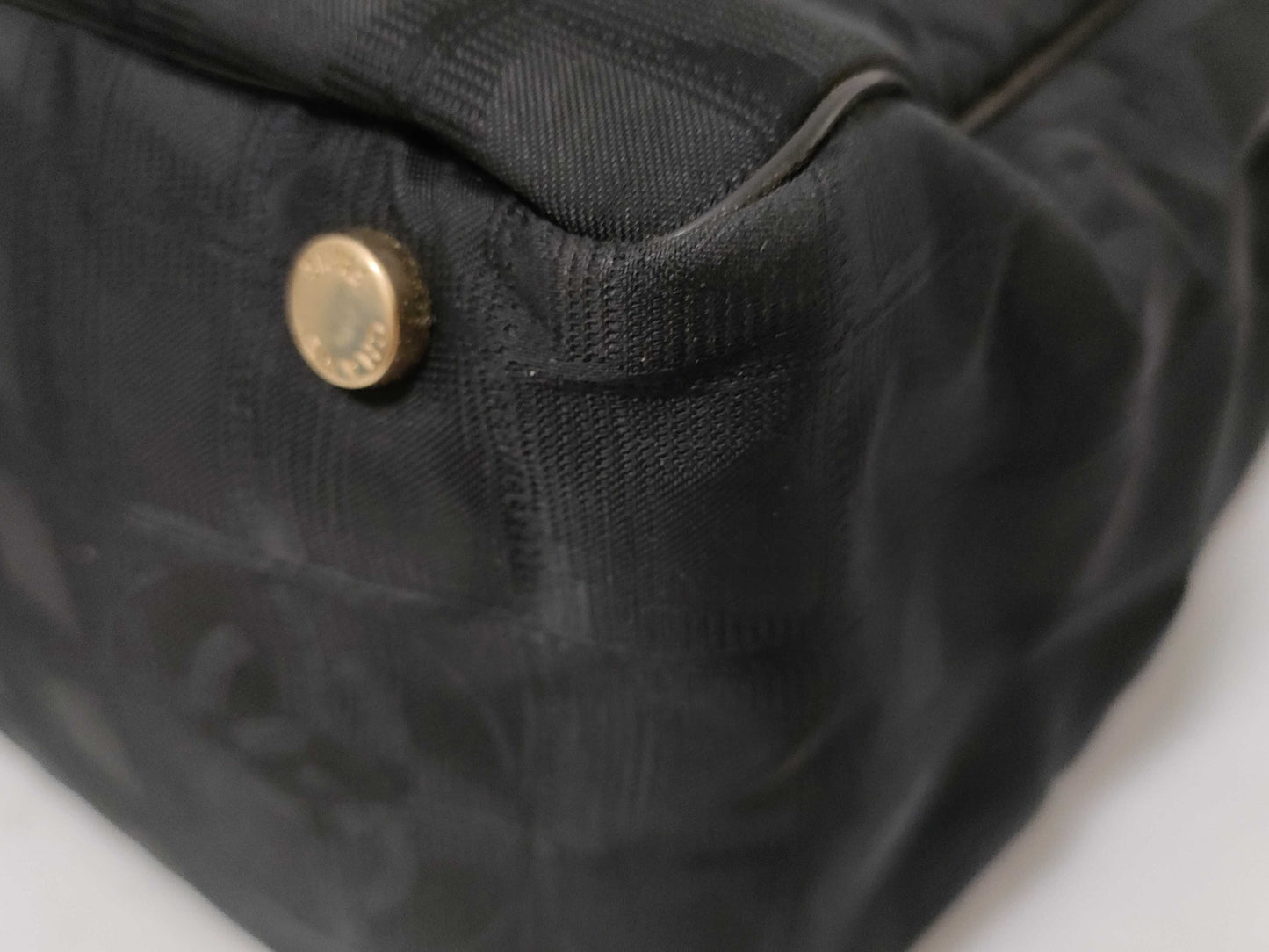 CHANEL Old Travel Line Neutra MM Tote Bag