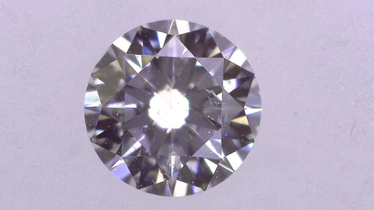 0.243ct G SI-2 VERY GOOD/VG/GD STRONG BLUE NATURAL 4.00-4.02X2.44mm Diamond Loose