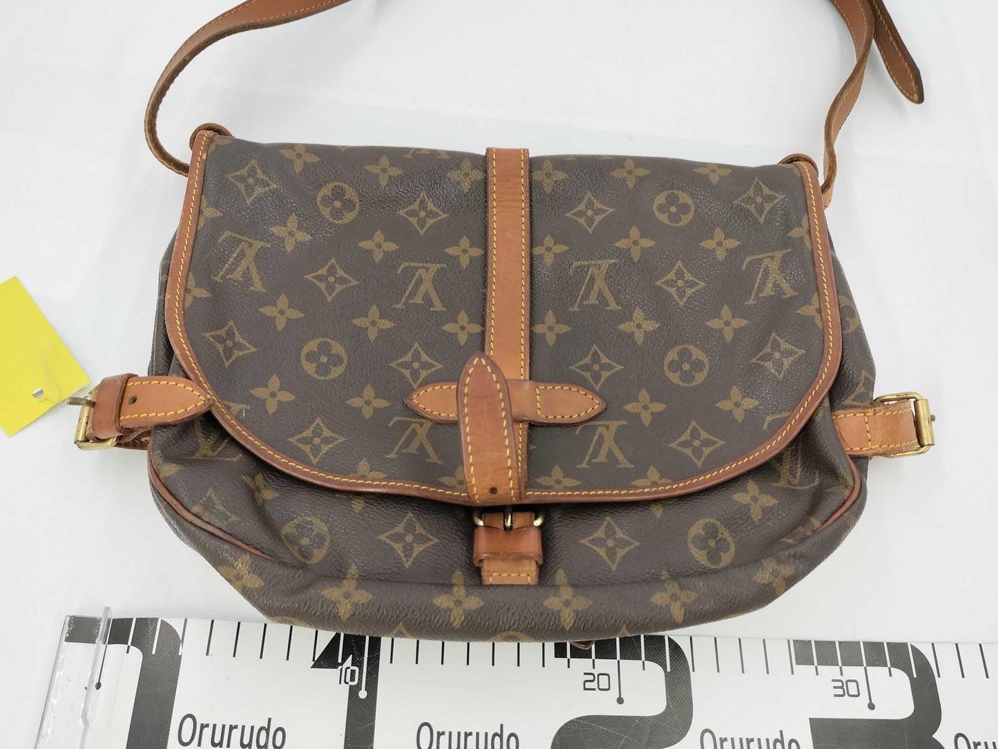 LOUIS VUITTON Monogram M40710 Saumur MM Shoulder Bag