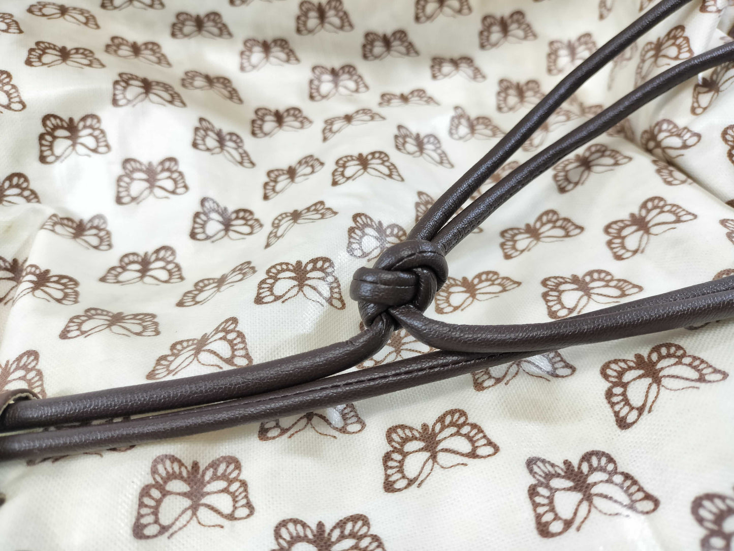 BOTTEGA VENETA Butterfly Print Shoulder Bag
