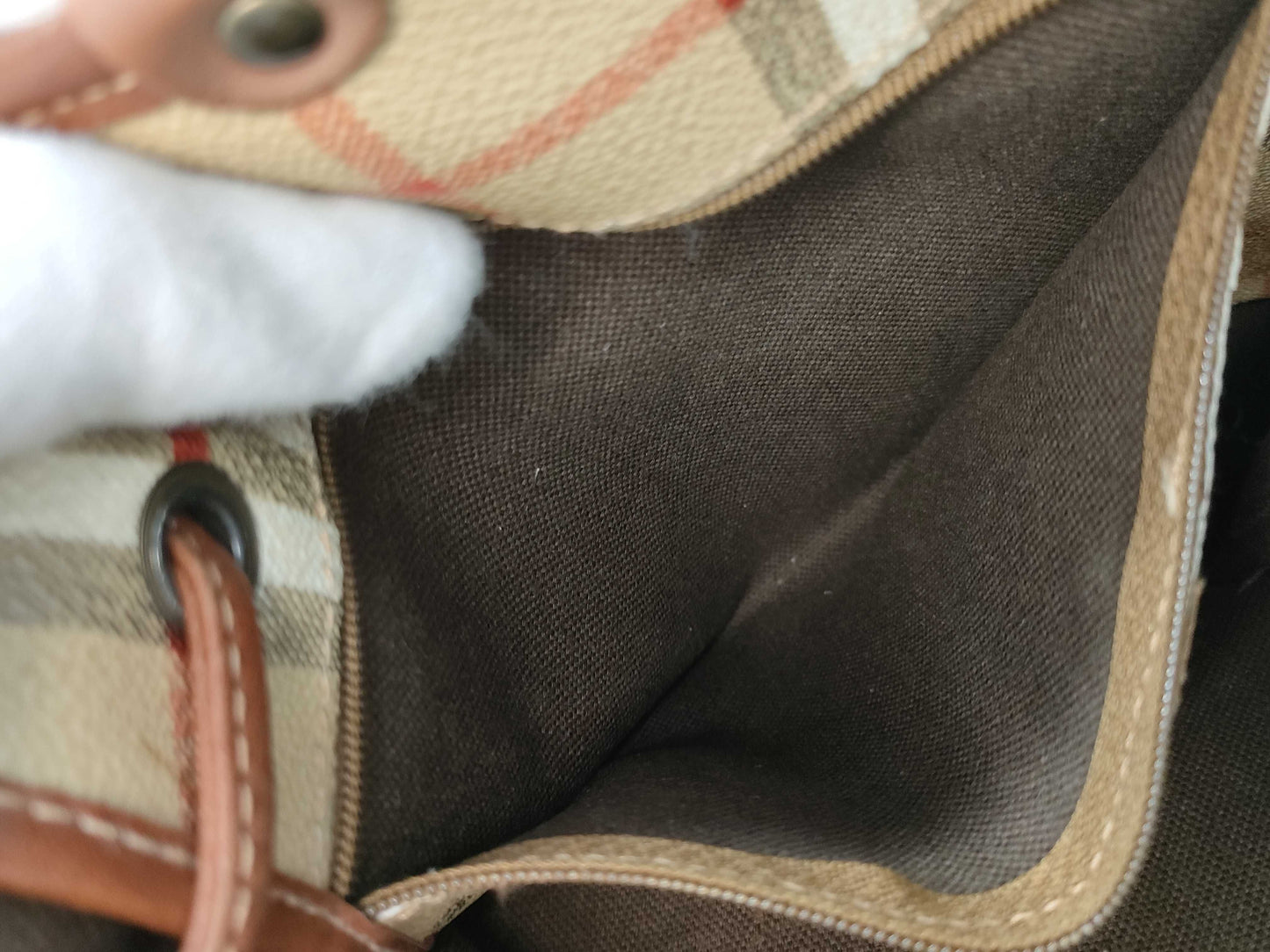 BURBERRY Nova Check Backpack
